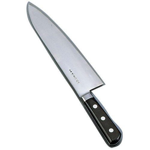 堺孝行 日本鋼(ツバ付)洋出刃 24cm ANH04024