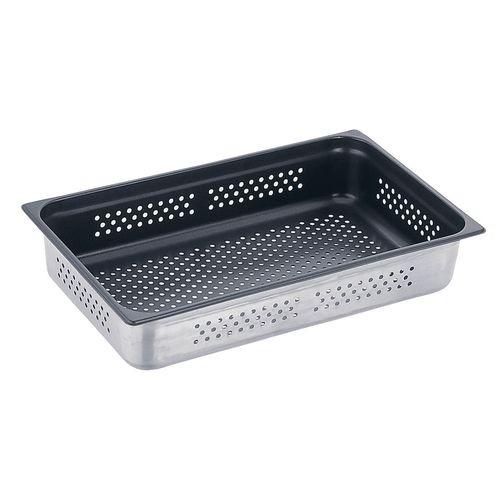 DO-EN(ドーエン) 18-8ノンスティックガストロノーム穴明パン 2/3 65mm 823.2PFS AGS0908