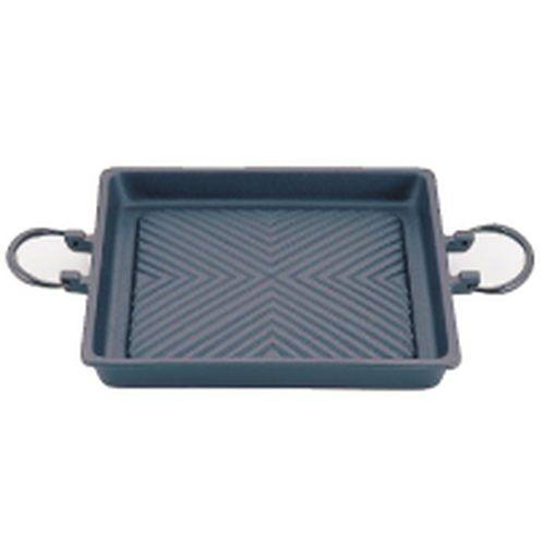 アサヒ 鉄焼肉プレート 角型 35cm QYK24