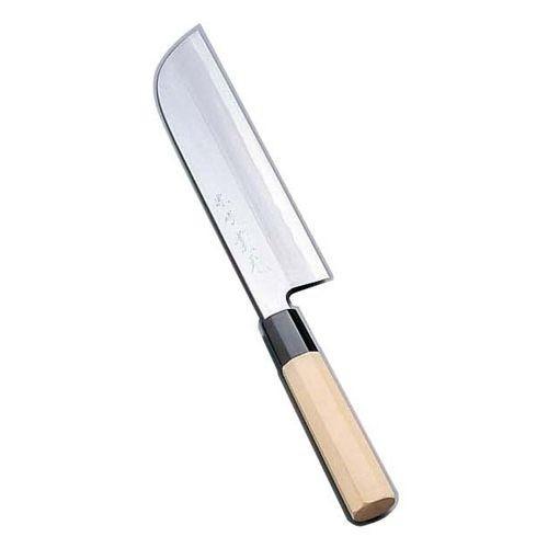 堺寛光 紋鍛 鎌薄刃包丁(片刃) 24cm AZT1806