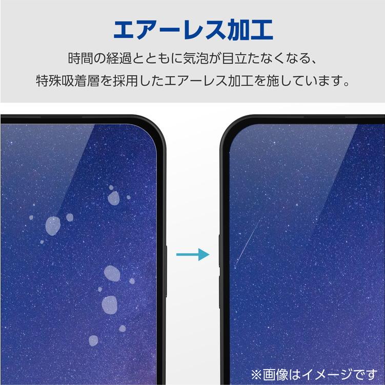 エレコム ELECOM iPhone 15 フィルム アンチグレア 抗菌 ハードコート 指紋防止 反射防止 マット 気泡防止 PM-A23AFLF 代引不可 メール便｜rcmdse｜06