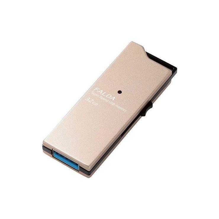 エレコム 高速USB3.0メモリ スライドタイプ MF-DAU3032GGD 代引不可 メール便（ネコポス）｜rcmdse｜09