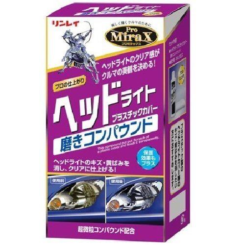 セット商品 リンレイ プロミラックス ヘッドライト磨きコンパウンド 310412