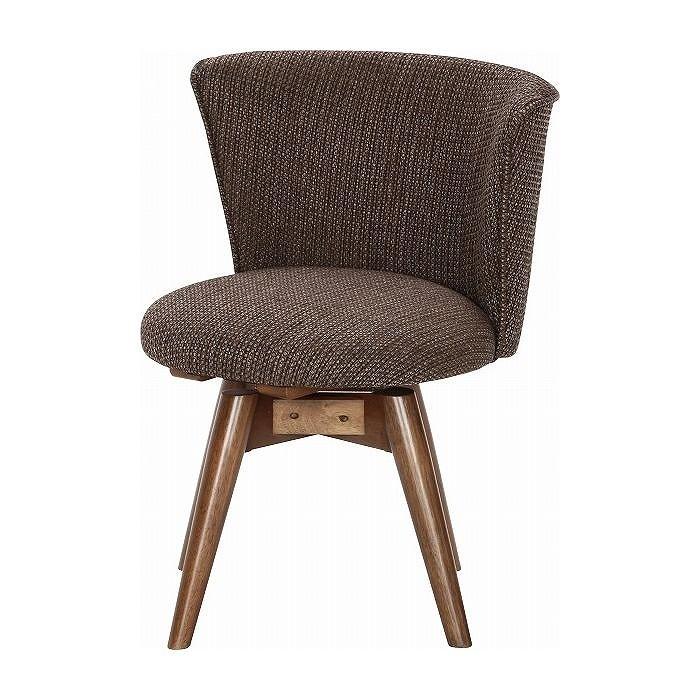 ダイニングチェア ファW500×D520×H680mm 400mm 天然木 ラバーウッド おしゃれ ブラウン 代引不可