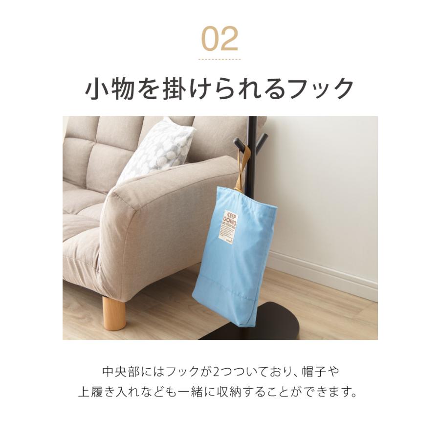 バックパックスタンド ポールハンガー ハンガーラック 小物掛け