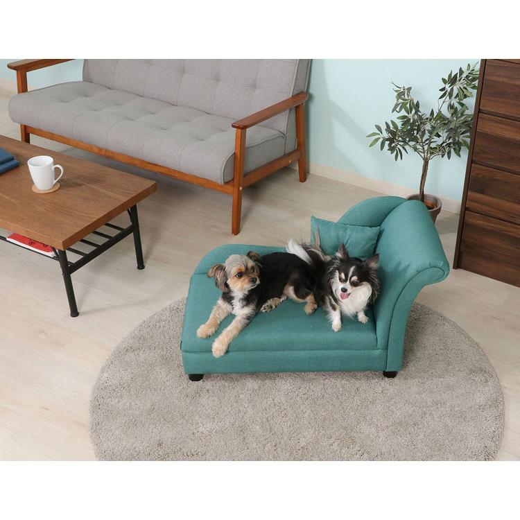 ペットソファ クッション付き オールシーズン 省スペース 犬用 猫用 ペット用 ペットベッド ペットグッズ ペット用品 ペットイス いぬ イヌ おしゃれ 代引不可 | ブランド登録なし | 02