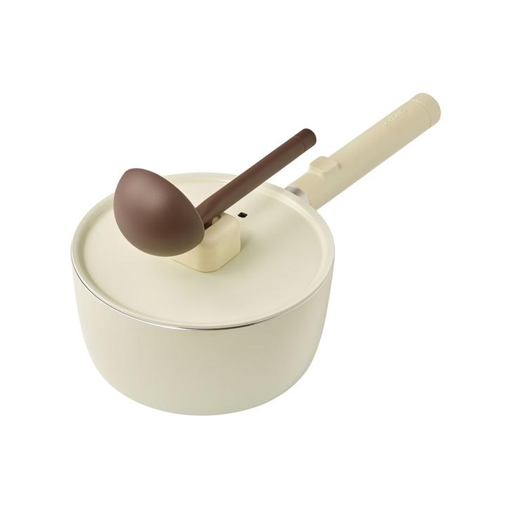 韓国発 Dr.HOWS フライパン 18cm フタ付き 直火・IH対応 ルミ LUMI 片手鍋 18cm 取っ手付き 蓋付き 可愛い かわいい おしゃれ ドクターハウス_3