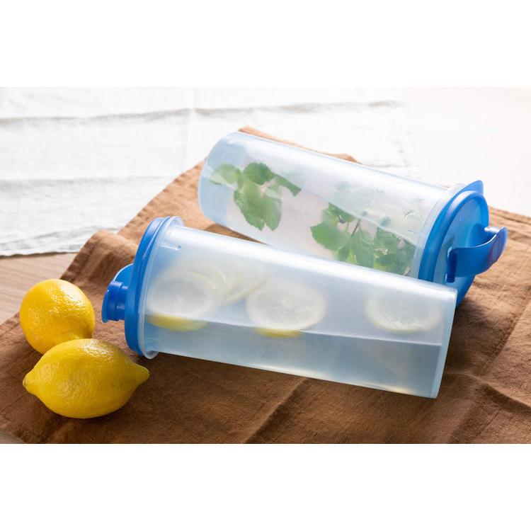 Sライン　Tupperware 出汁入れ　ドレッシングボトル　麦茶入　ピッチャー Tupperware 正規販売店 タッパーウェア Sライン 冷水筒 2L