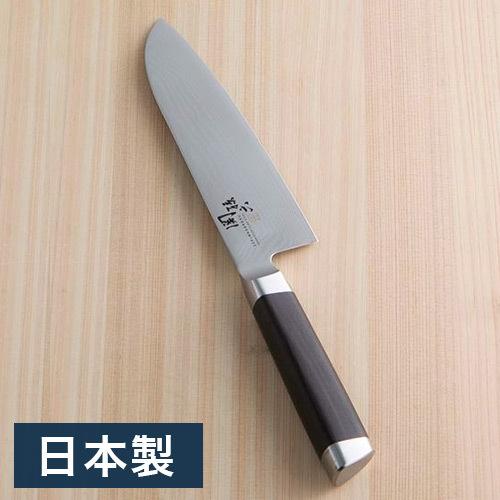 貝印 関孫六 ダマスカス 三徳包丁 16.5cm 日本製 KAI AE5200 キッチンナイフ 165mm ステンレス製包丁 おしゃれ｜rcmdse