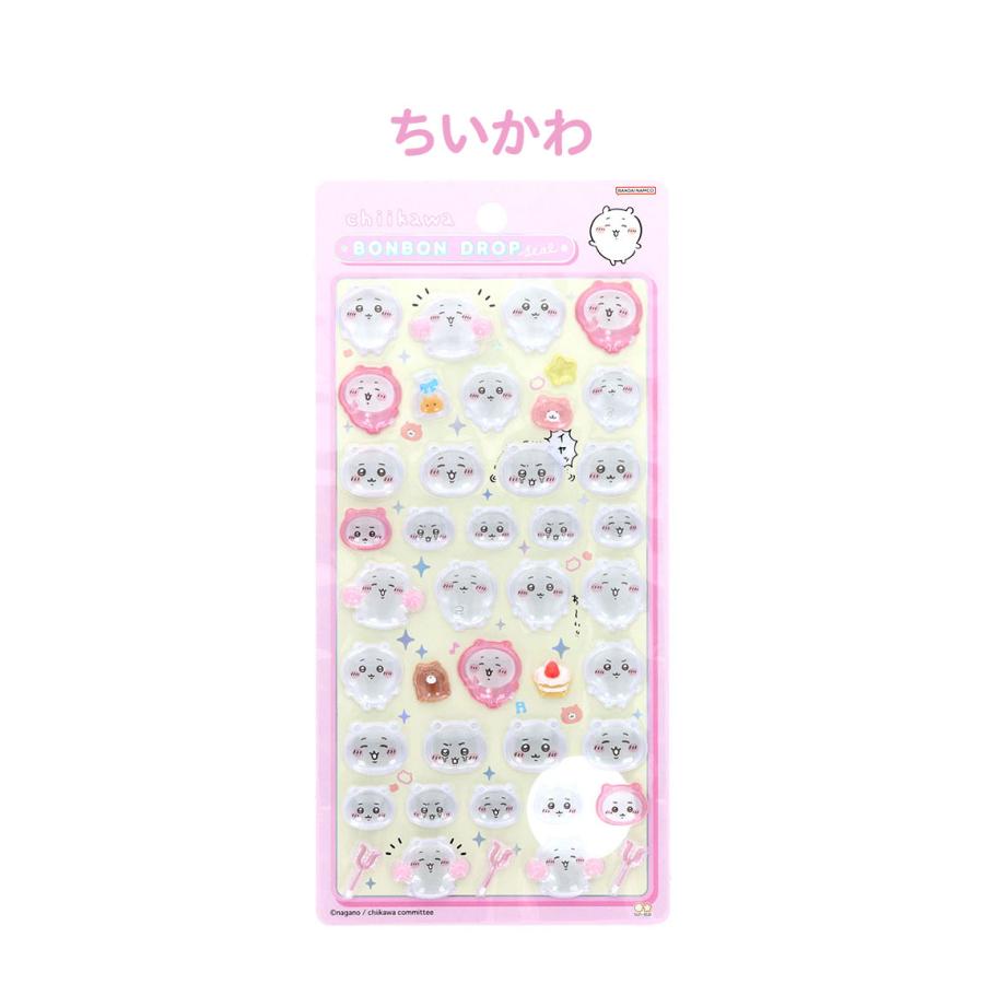 ちいかわ ボンボンドロップシール シール ハチワレ うさぎ 集合 シール