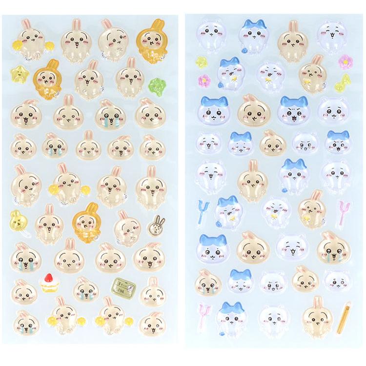 ちいかわ ボンボンドロップシール シール ハチワレ うさぎ 集合 シール