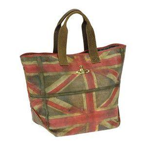 vivienne westwood ヴィヴィアンウエストウッド 6071v-union jack/mul  手提げ｜rcmdse