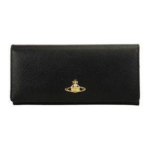 ヴィヴィアン ウエストウッド vivienne westwood 2800v-saffiano ner 長札(小銭入れ付) nero｜rcmdse