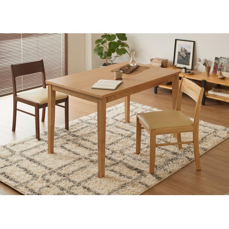 リコメン堂 ダイニングチェア 2脚セット リース 背もたれ 木製 イス