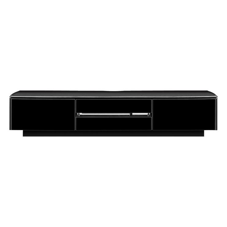 テレビ台 幅180 奥行40 高さ36.5 完成品 UV塗装 鏡面 モダン おしゃれ アルコ180 ローボード DVD CD 収納 可能 代引不可 【ターフェル】