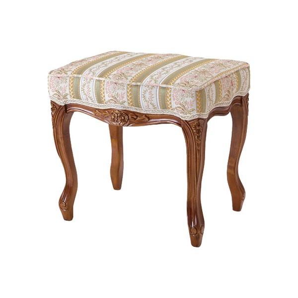 萩原 スツール SA-C-1470-B1 椅子 猫脚 おしゃれ 代引不可