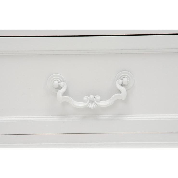 萩原 チェスト MCH-6596WH 収納 おしゃれ 代引不可の画像