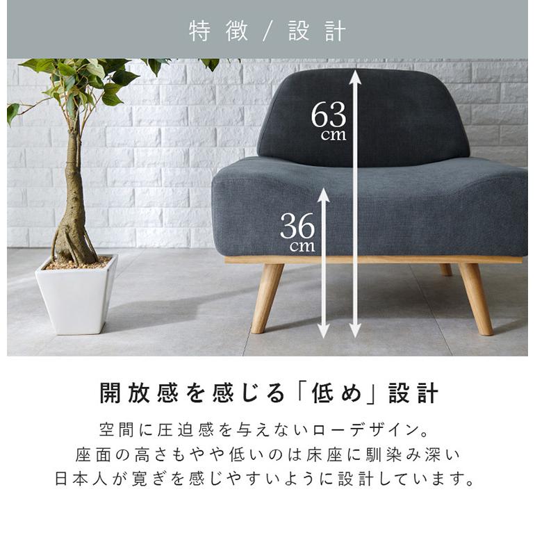 【新品】ワイド 座面が広い アームレスソファ　アウトレット アームレスソファ レスト1P 1人掛け 幅75cm ワイド座面52cm Rest