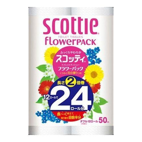 ブランド登録なし - 7個仕掛ける 日本製紙クレシア スコッティ お花容器に並べる 2倍巻き ちり紙 12渦巻形 ダブル 代引不可 トイレットペーパー-ダイエット、健康-衛生日用品