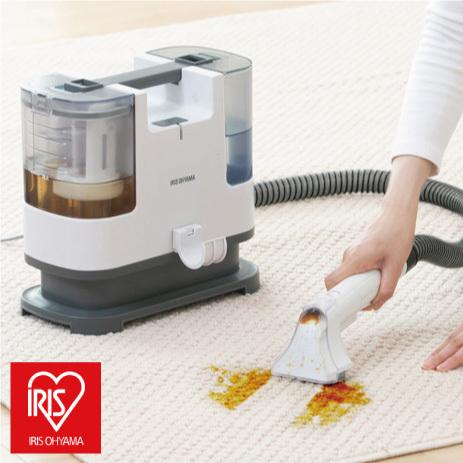 ブランド登録なし - アイリスオーヤマ リンサークリーナー RNS-P10-W 白いこと 洗い濯ぎ 電動揚水機付き添い人 T型ノズル 他愛もない パウダーコンパクト腹積もり 水洗いする 車内洗い濯ぎ