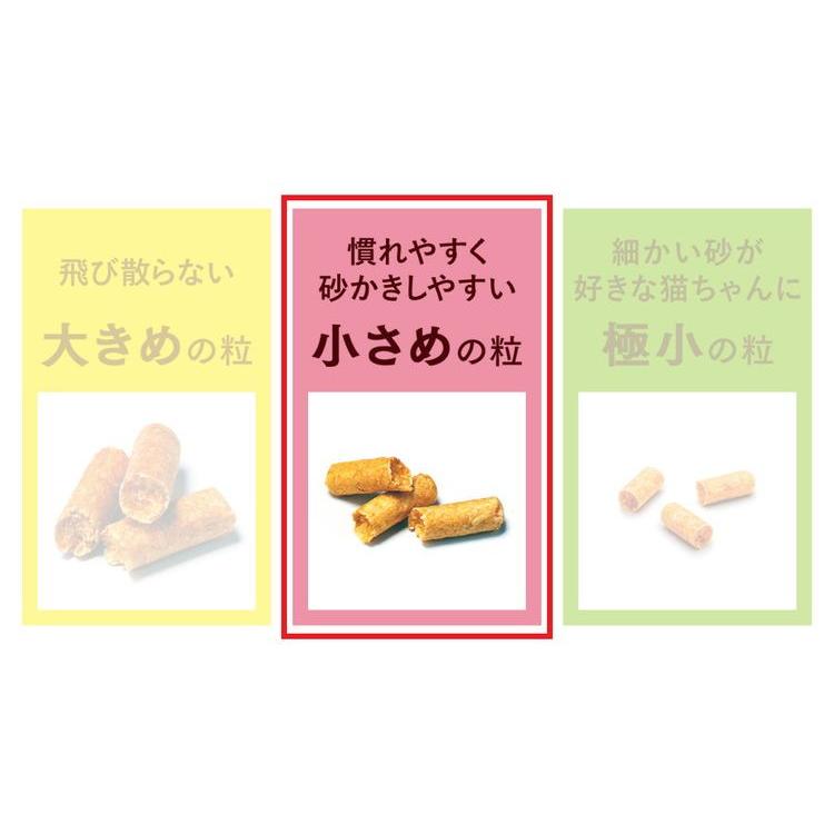 4個セット エステー ニャンとも清潔トイレ 脱臭抗菌チップ 小さめの粒 4.4L 猫砂 猫トイレ 猫用トイレ システムトイレ用 ニャンとも にゃんともの画像
