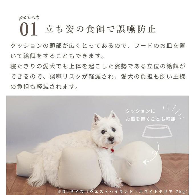 ワンエイド OneAid リラクッション Lサイズ ブルー 床ズレ防止 老犬用 介護 犬用 クッション アロン化成_2