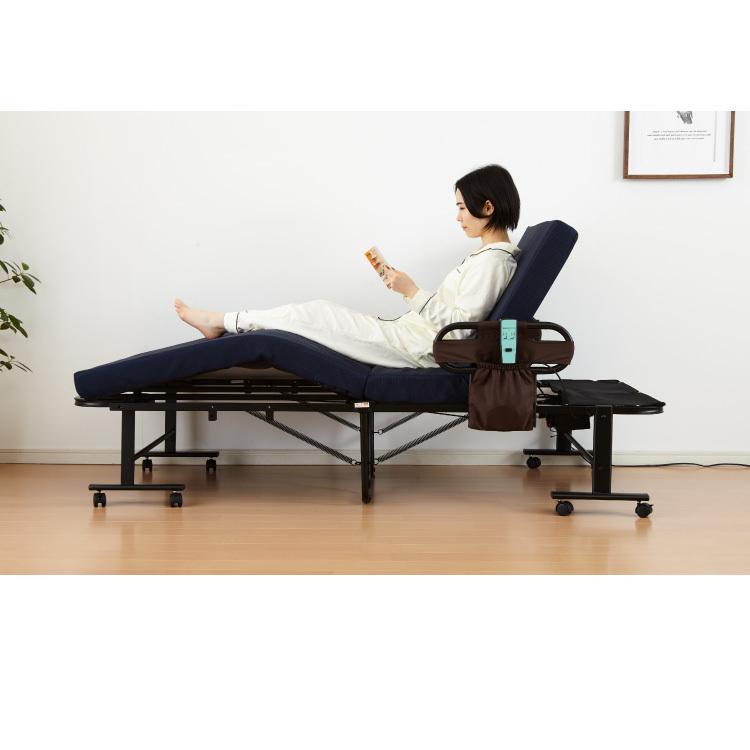 電動ベッド ウレタン使用 セミダブル 厚さ10cm 電動リクライニング