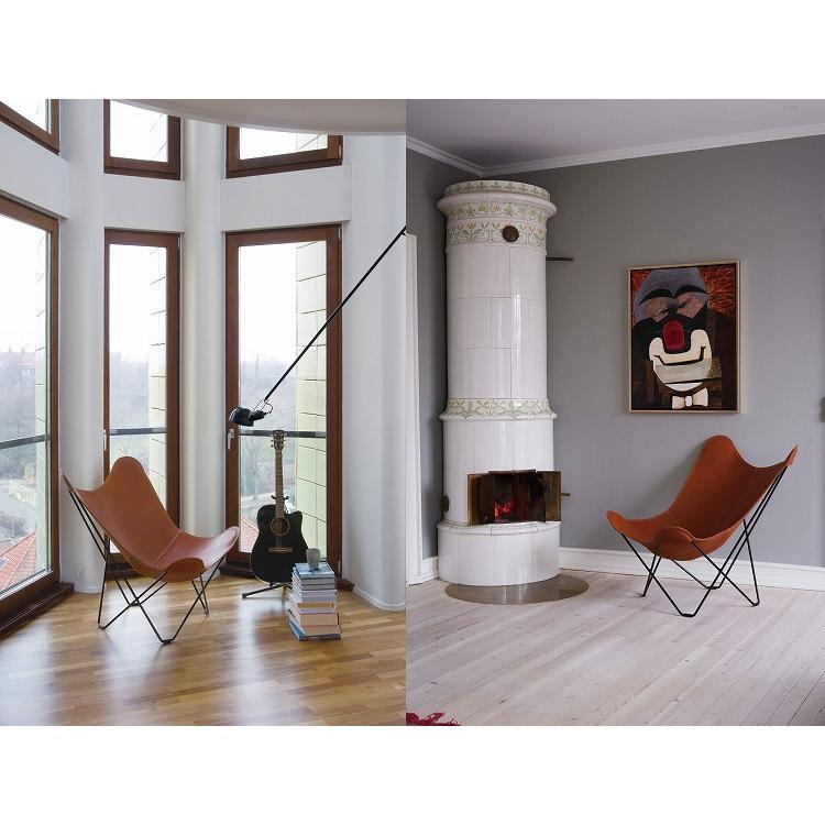 CUERO BKFチェア バタフライチェア PAMPA MARIPOSAグリーン レビューでクッションプレゼント》BKF Chair バタフライチェア