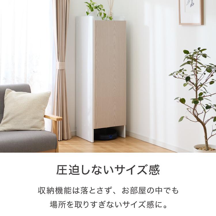 隠せる 掃除機収納庫 ロボット掃除機 コードレスクリーナー 同時収納