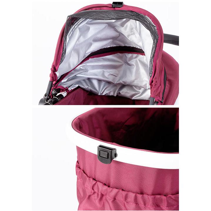 ピッコロカーネ タント3 ペットカート 多機能 フレーム取り外し