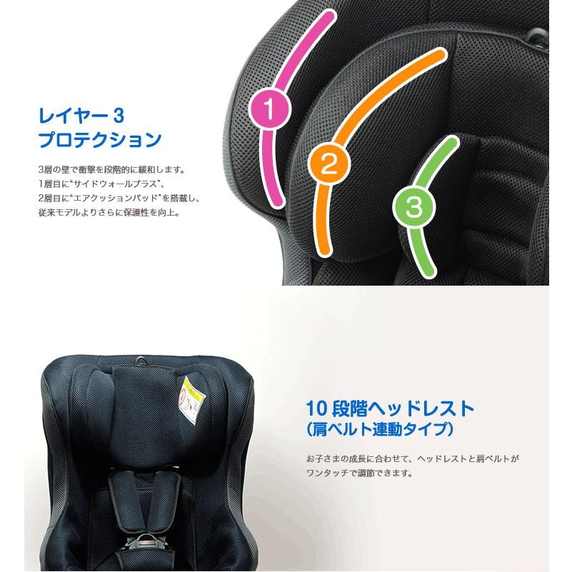 リーマン FA004 レスティロ ISOFIX ブラック チャイルドシート ISOFIX 