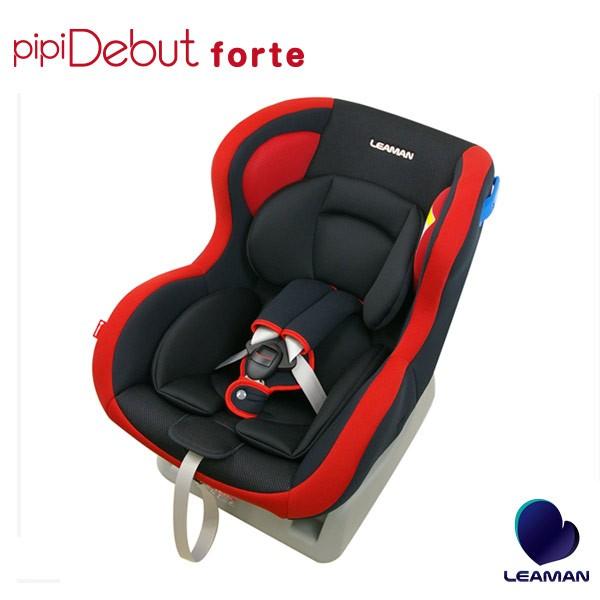 リーマン チャイルドシート CF403 ピピデビューフォルテ ノワールレッド シートベルト取付方式