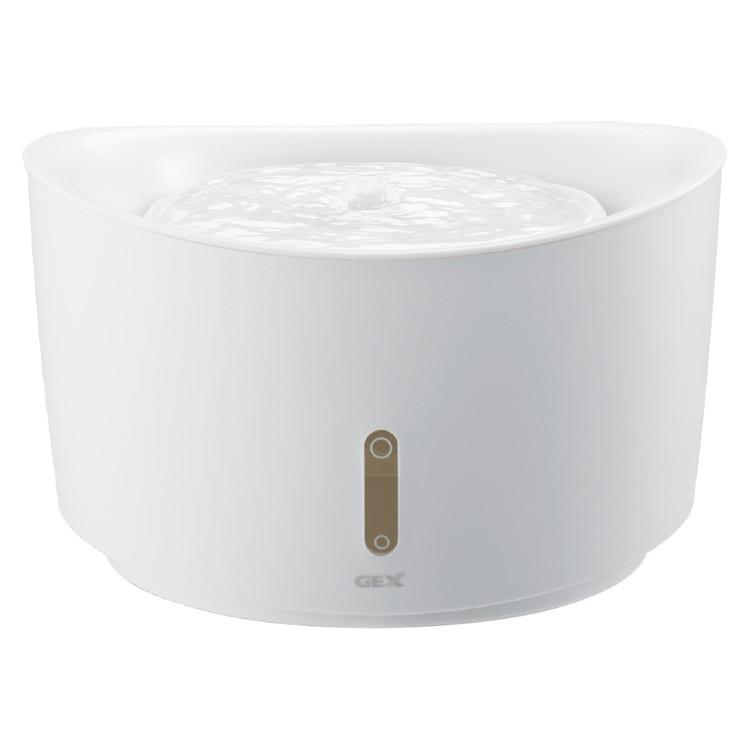 ジェックス ピュアクリスタル ウェル 1.5L 犬用 ホワイト ペット用給水