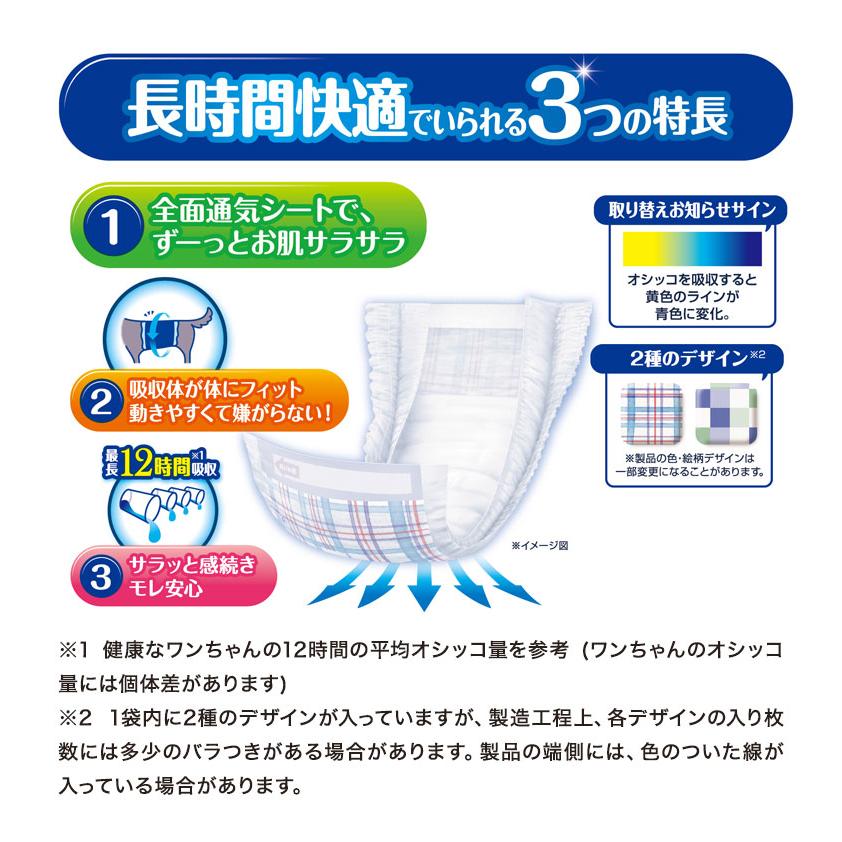 4個セット ユニチャーム マナーウェア 長時間 快適オムツ 男の子用 SSSサイズ 46枚 ペット用 オムツ おむつ 紙おむつ 子犬用 超小型犬用 小型犬用_1