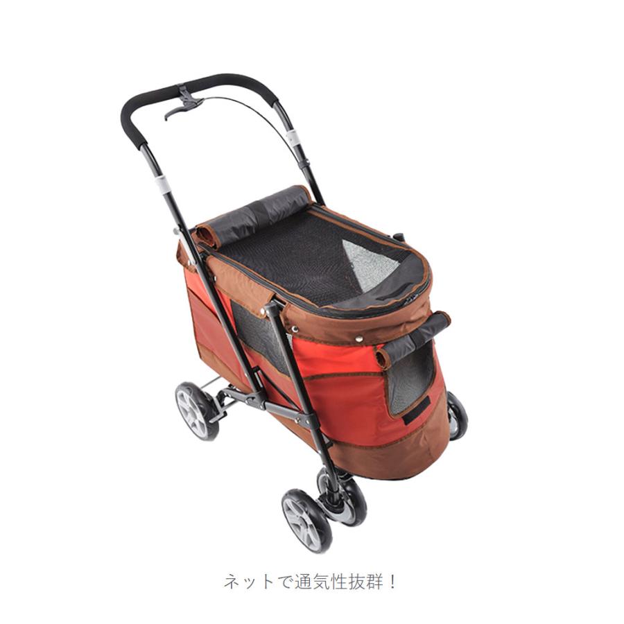 [美品]ボンビアルコン ペット用 バギー 折りたたみ スロープ付 ボンビアルコン ペット用 大型 バギー 折りたたみ スロープ付 耐