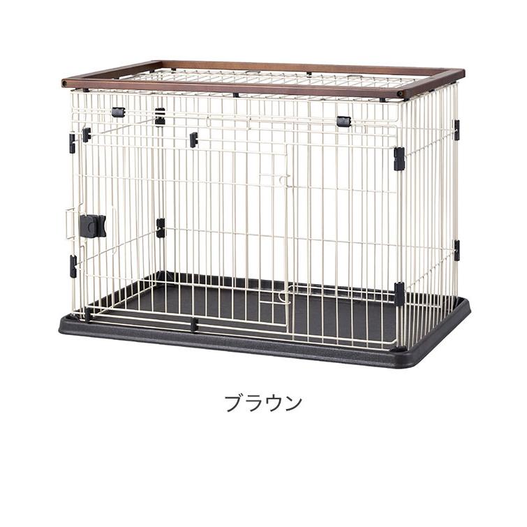ボンビアルコン 犬用 ケージ サークル スライドドア & ペットレー