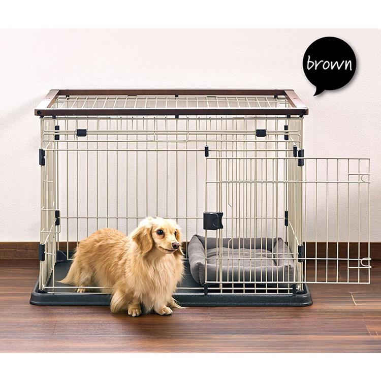 ボンビアルコン 犬用 ケージ サークル スライドドア & ペットレー