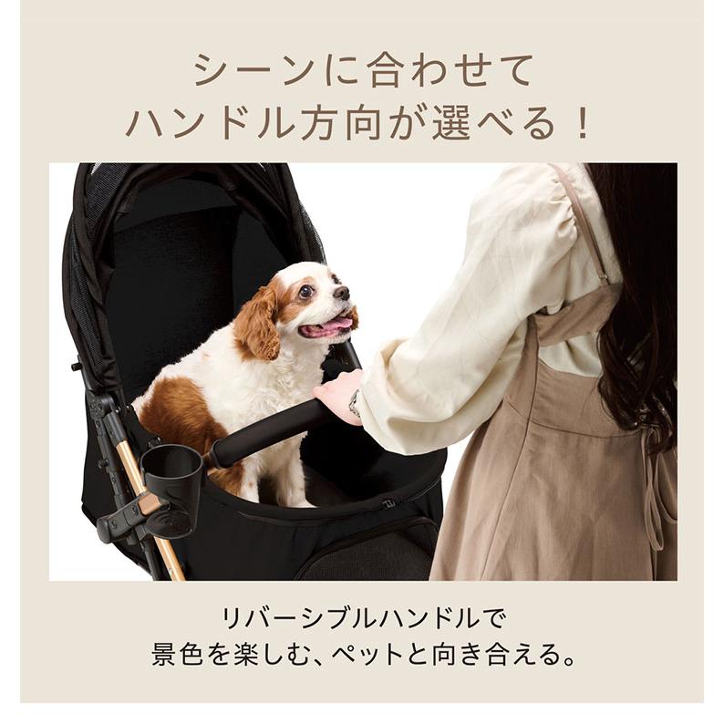 ジェックス OSOTO GRACE QCII ペットカート カート キャリー 折りたたみ コンパクト 通院 犬用 猫用_6
