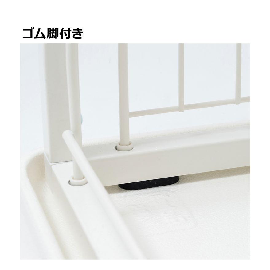 リッチェル 犬用 サークル ケージ 屋根面付き 90×60cm 高さ60cm シンプル インテリアペットサークル 90-60 小型 犬用サークル ゲージ ペットケージの画像