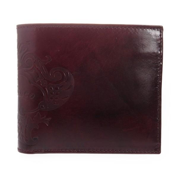 年末のプロモーション特価 ラッピング無料サービス オロビアンコ ブラウン Ebano Trilogia Firippo I3 二つ折り短財布 メンズ 財布