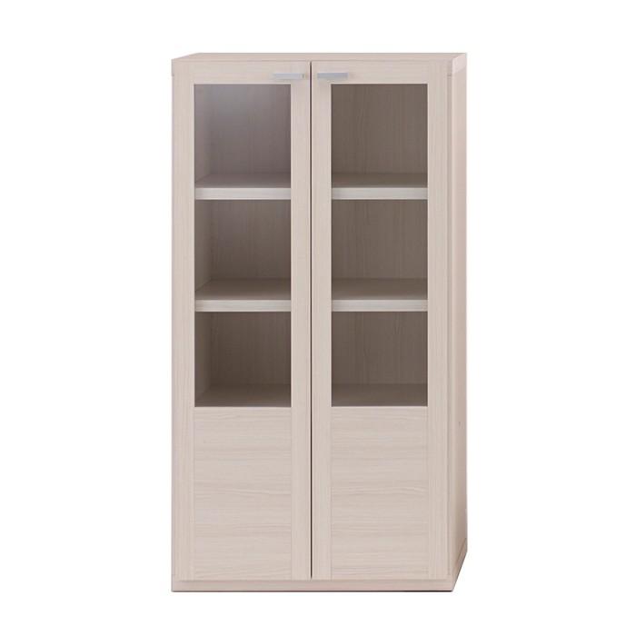 本州・四国は開梱設置無料 フナモコ リビングシェルフ 幅60×高さ113cm ホワイトウッド GFS-60 本棚 リビングシェルフ 壁面 収納 代引不可