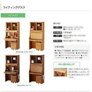 匿名配送 イトーキ 学習机 ライティングデスク ハイタイプ BH-HU 【XU1020968364】(36784円)