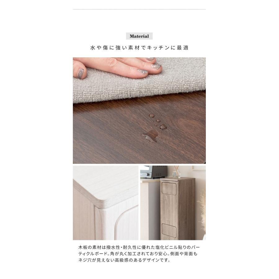 ゴミ箱 ダストボックス 2段プッシュ式 Empro エンプロー 各20リットル対応 ワンプッシュ ダブルプッシュ キッチンペール スリムデザイン 幅25cm 代引不可 | ブランド登録なし | 11