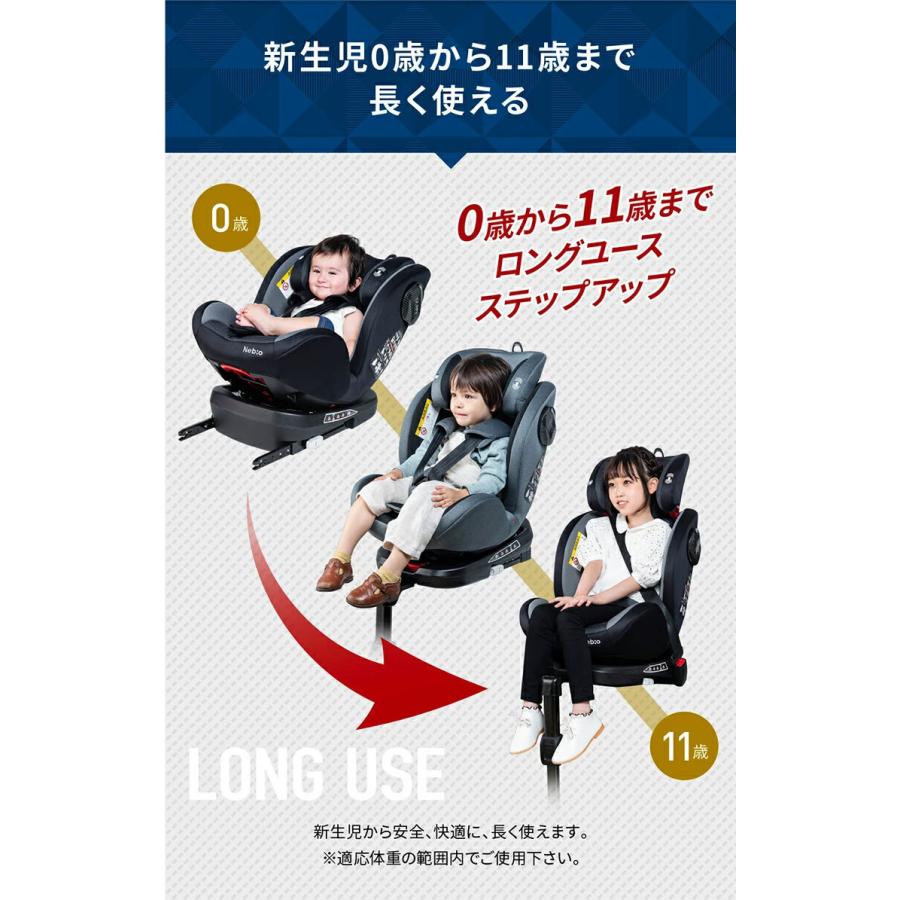 ベビー チャイルドシート ジュニアシート ベビーシート 車 旅行 カー 赤ちゃんグッズ ベビーグッズ 出産祝い リクライニング 360°回転式 代引不可｜rcmdse｜19