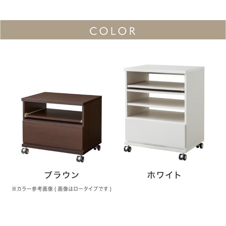 日本製 国産 テレビ台 完成品 ハイタイプ 幅59.5×奥行44×高さ75cm