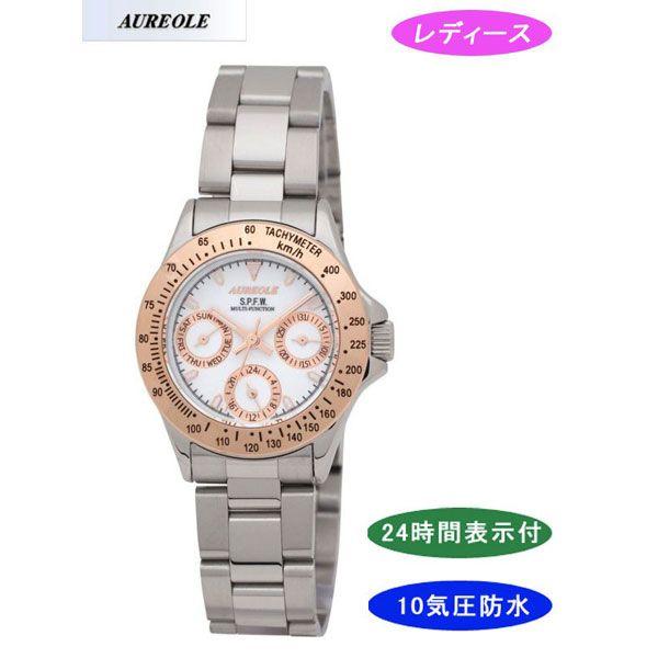 aureole 腕時計 ゴールド（レディース腕時計）の商品一覧 