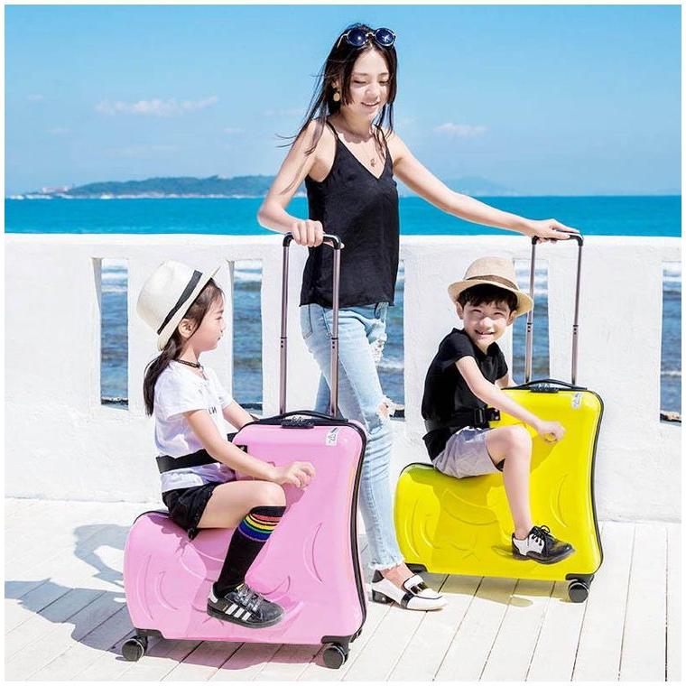 子供が座れる　オリベラキャリーケース ホワイト　新品 楽天市場】【送料無料】キッズキャリーケース オリベラ 子供が