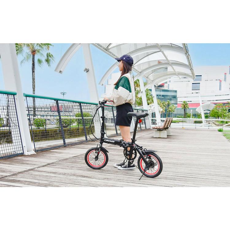 折りたたみ自転車 CANOVER CA-M1 14インチ ブラック カノーバー