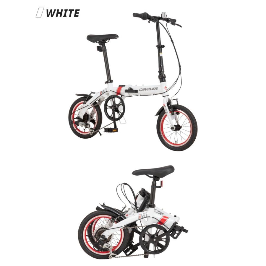 折りたたみ自転車 CANOVER CA-M1 14インチ ブラック カノーバー