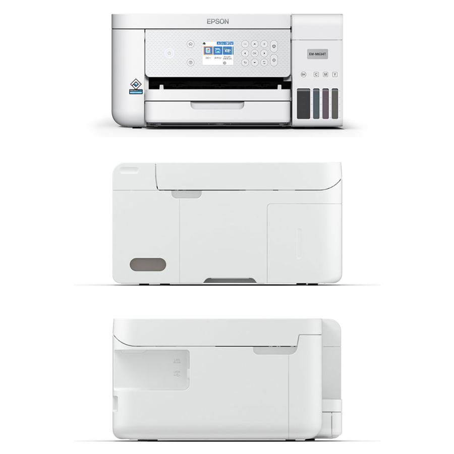 EPSON EW-M634T インクジェットプリンター エコタンク Amazon.co.jp: エプソン エコタンク搭載モデル EW-M634T